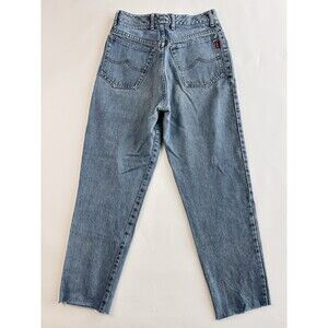 Vintage Y2K Ivy Brown Women’s Jeans 8 Fits 26 90s Tapered USA Structured Denim